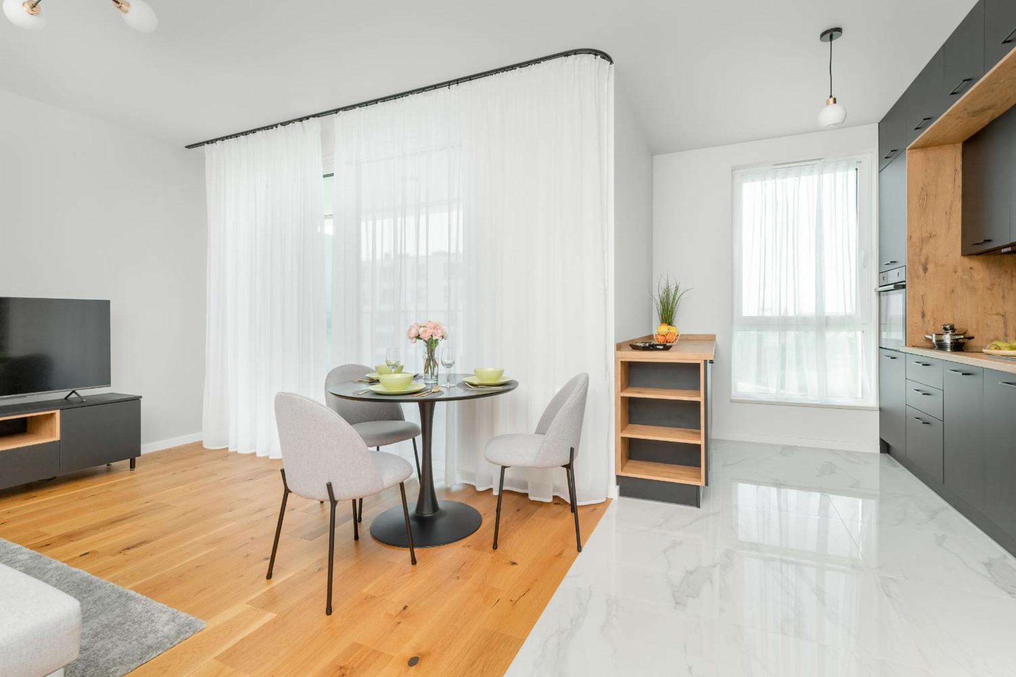 Apartament Na 15 Pietrze Z Widokiem Na Zatoke W Gdyni I Parkingiem By Noclegi Renters グディニャ エクステリア 写真