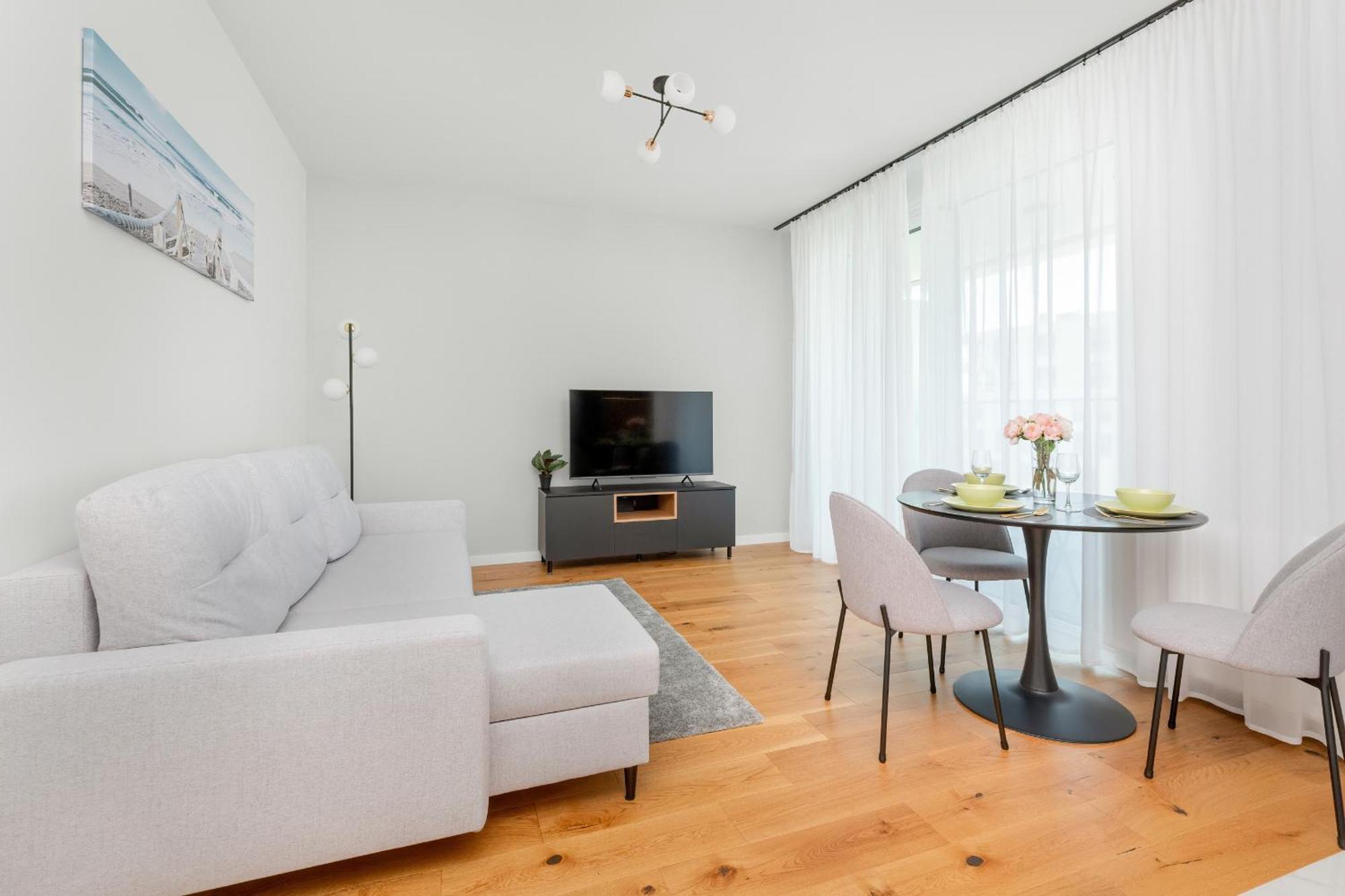 Apartament Na 15 Pietrze Z Widokiem Na Zatoke W Gdyni I Parkingiem By Noclegi Renters グディニャ エクステリア 写真